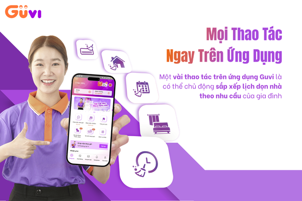 Mọi thao tác trên một ứng dụng