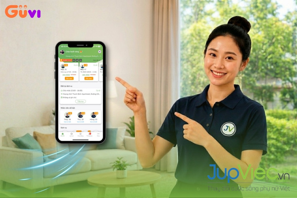 Jupviec - Dịch vụ giúp việc gia đình