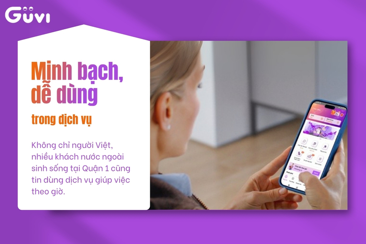 Dịch vụ giúp việc theo giờ lên ngôi nhờ dễ kiểm soát, minh bạch