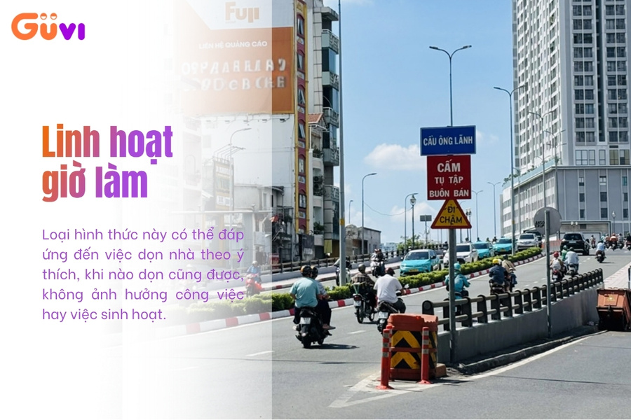 Vì sao người dân quận 1 chọn thuê giúp việc theo giờ