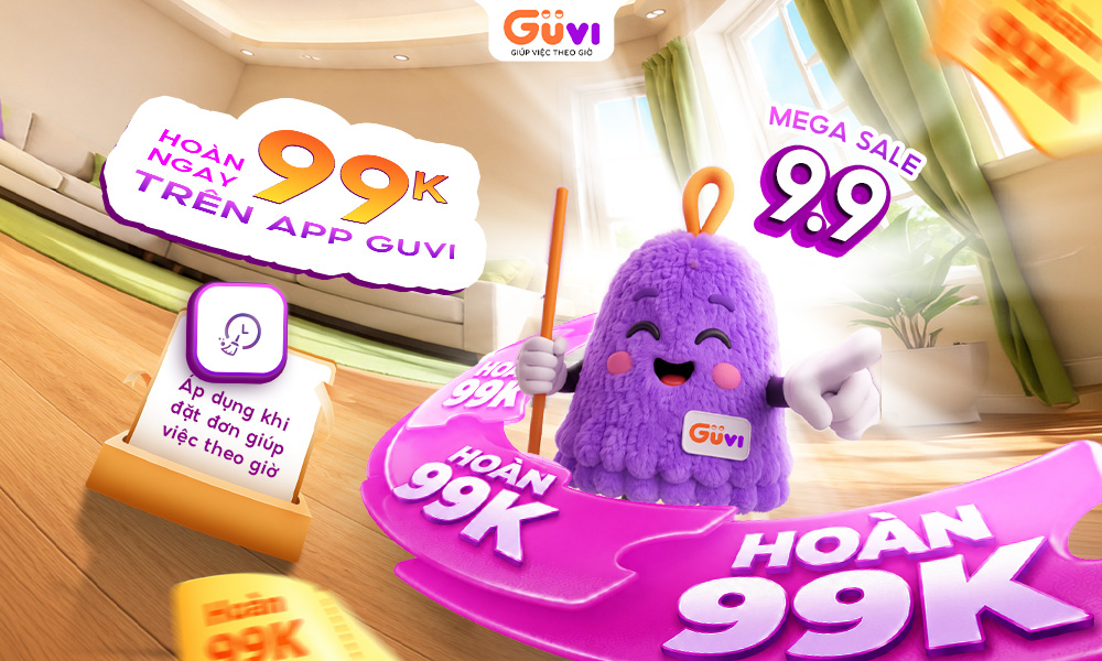 Mega Sale 9.9 – Đặt Đơn, Hoàn Ngay 99k!