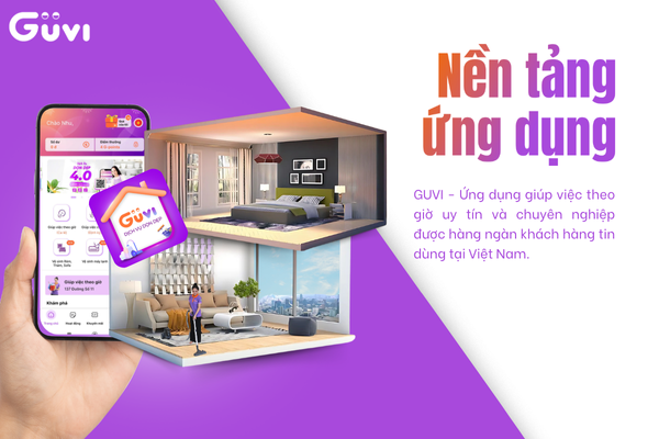 giúp việc nhà theo giờ phường bến thành từ Guvi