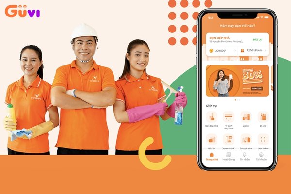 bTaskee - App giúp việc nhà theo giờ