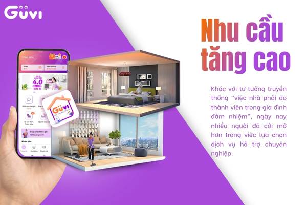 Vì sao giúp việc theo giờ thường được ưa chuộng