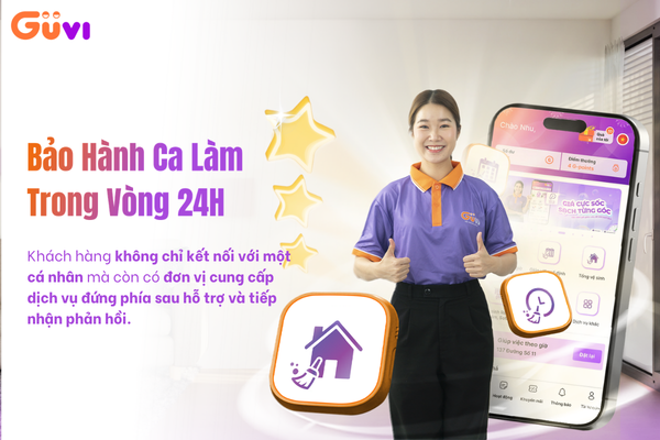 Bảo hành ca làm trong 24h