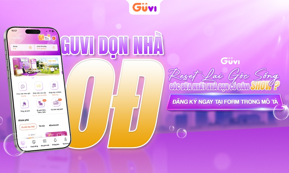 Guvi Dọn Nhà 0Đ - Góc Bừa Nhất Nhà, Bạn Có Dám Show?